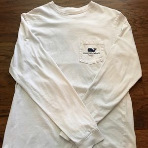 vineyard vines long sleeve white t-shirt
